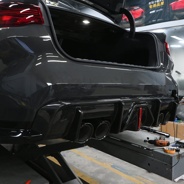 Dry Carbon Fiber G80 Rear Diffuser BC Style For BMW M3 G80 M4 G82 G83 2021+