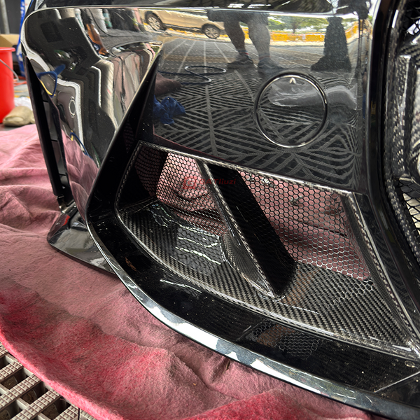 Front Bumper Vent Set For BMW G80 G82 G83 M3 M4 Dry Carbon Fiber