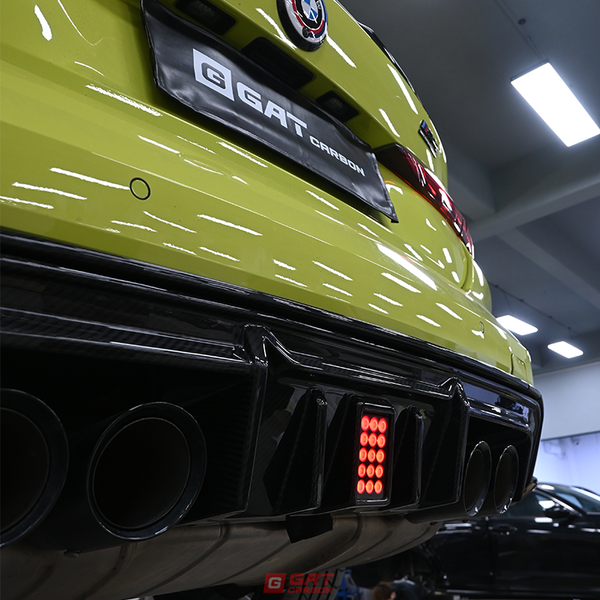 Dry Carbon Fiber Rear Diffuser R44 Style For G80 M3 G82 M4