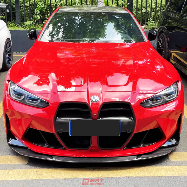 Dry Carbon Fiber R44 Style Front Lip For BMW G80 G81 G82 M3 M4 2021+