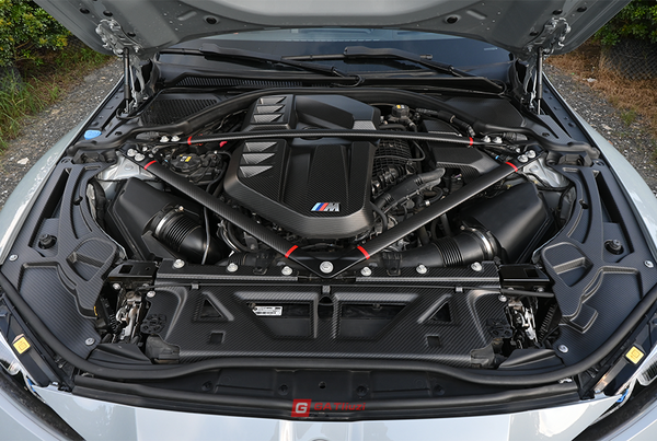 Dry Carbon Fiber Engine Cover For BMW G87 M2 G80 M3 G82 G83 M4 2021-2025