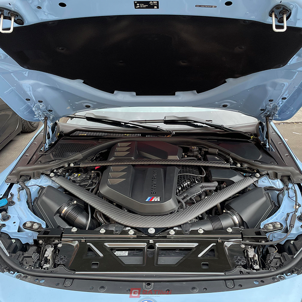 Dry Carbon Fiber Engine Strut Bar For BMW G80 G81 G82 G83 M3 M4 G87 M2