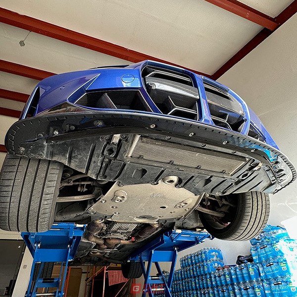 8PCS Front Bumper Bottom Anti-Scratch Strip For BMW G80M3 G82M4 G87M2