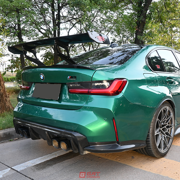 Dry Carbon Fiber Rear Diffuser For BMW G80 M3 G82 M4 3D Style