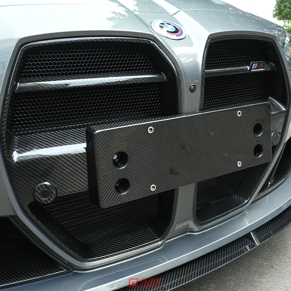 For BMW G80 G81 M3 G82 G83 M4 Real Carbon Fiber Front Grille V Style
