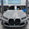 3 Pcs/Set Real Dry Carbon Fiber CSL Style For BMW G80 M3 G82 G83 M4 2021-IN