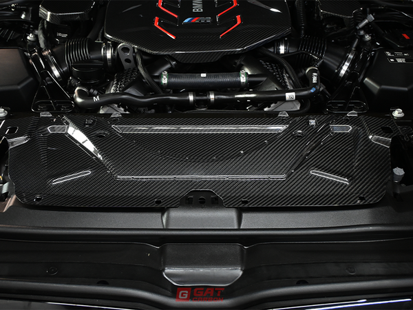 Dry Carbon Fiber Engine Cooling Shroud Cover For BMW G90 M5
