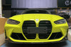 For BMW M3 M4 G80 G82 2021+ Dry Carbon Fiber MP Style Front Lip