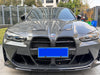 For BMW M3 M4 G80 G82 2021+ Dry Carbon Fiber MP Style Front Lip