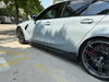 For BMW M3 M4 G80 G82 G83 2021+ Dry Carbon Fiber Side Skirt Set MP Style