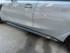 2Pcs/Set Side Skirt OEM Style For BMW M3 G80 M4 G82 2021+ Dry Carbon Fiber