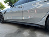 2Pcs/Set Side Skirt OEM Style For BMW M3 G80 M4 G82 2021+ Dry Carbon Fiber