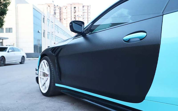 Dry Carbon Fiber Doors For BMW G82 M4