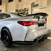 For BMW M4 G82 A Style Rear Spoiler Dry Carbon Fiber