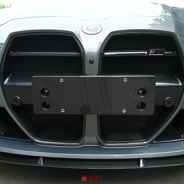 For BMW G80 G81 M3 G82 G83 M4 Real Carbon Fiber Front Grille V Style