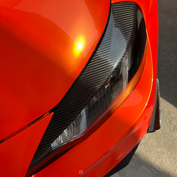 Headlight Eyebrow Trim For BMW G87 M2