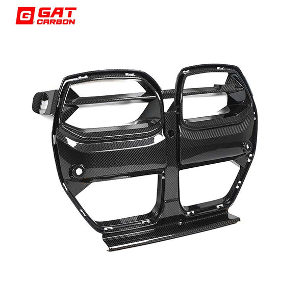 Dry Carbon Fiber Front Grille N Style For BMW M3 M4 G80 G82 G83 2021+