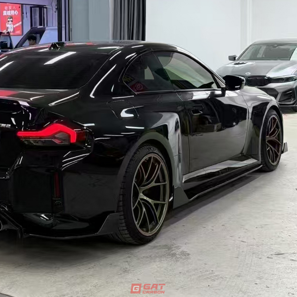 Dry Carbon Fiber AD Style Side Skirt For BMW G87 M2 2023+