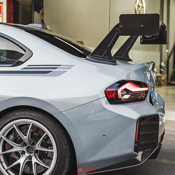 For BMW M2 M3 M4 G87 G80 G82 Dry Carbon Fiber Ver Style Rear Spoiler