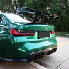 For BMW M3 M4 G80 G82 3D Style Rear Spoiler Dry Carbon Fiber