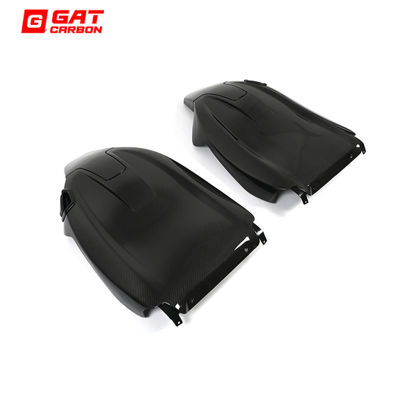 Dry Carbon Fiber Seat Back Cover Replacement Style For BMW M4 G82 M2 G87 Couper Interior Parts
