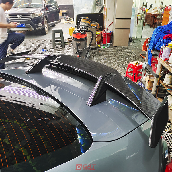 For BMW M3 G80 M4 G82 2021+ MP Style Dry Carbon Fiber Rear Spoiler