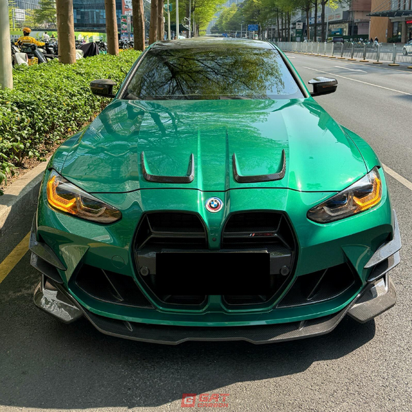 Dry Carbon Fiber CFA Style Front Lip for BMW M3 M4 G80 G82