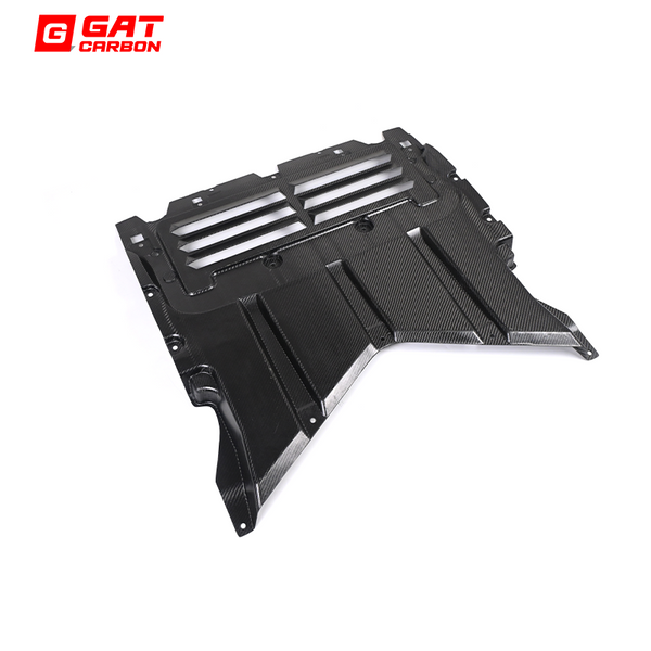 Oil Guard For BMW G90M5 2024+ Engine Lower Bottom Protection Cover Dry Carbon Fiber