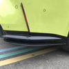 For BMW G80 G81 M3 G82 G83 M4 Dry Carbon Fiber Rear Side Skirts Extension
