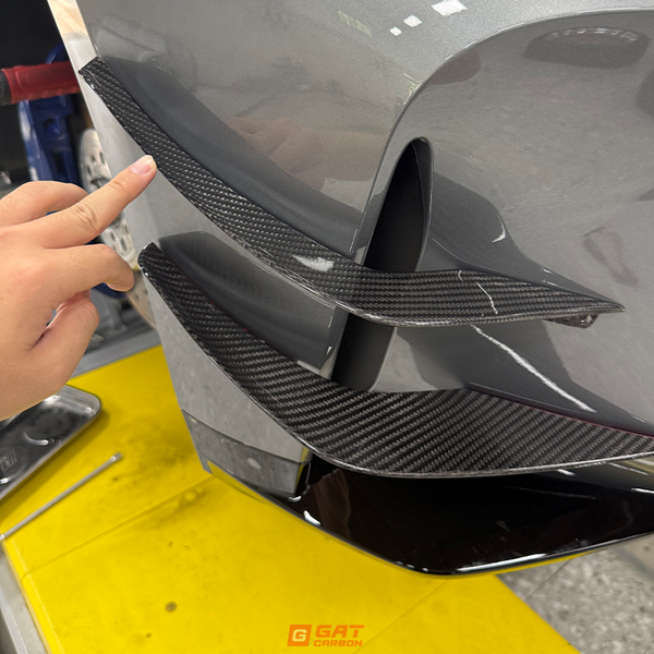 Dry Carbon Fiber Canard Set For BMW G80 M3 G82 G83 M4 2021+ 4pcs/set