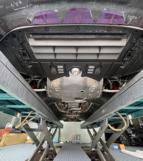 Dry Carbon Fiber Engine Skit Plate For BMW G80 G81 M3 G82 G83 M4 G87 M2 2021-IN Oil Guard