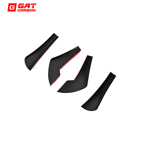 Dry Carbon Fiber Canard Set Ver Style For BMW G80 M3 G82 G83 M4 2021+ 4pcs/set