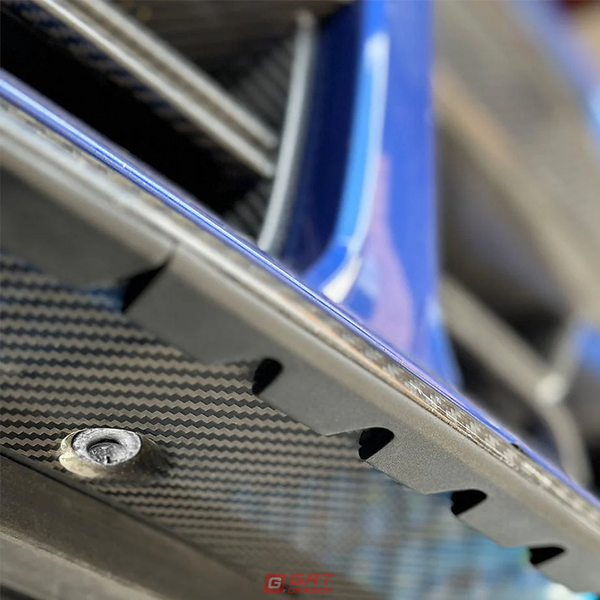 8PCS Front Bumper Bottom Anti-Scratch Strip For BMW G80M3 G82M4 G87M2