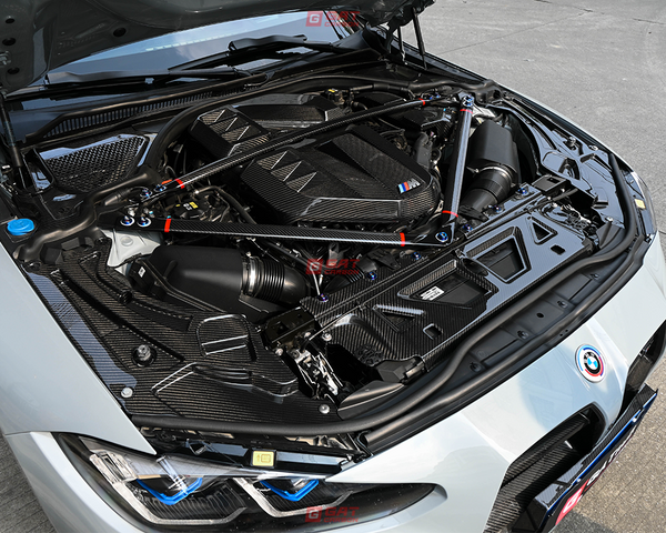 Dry Carbon Fiber Engine Strut Bar For BMW G80 M3 G82 G83 M4 G87 M2