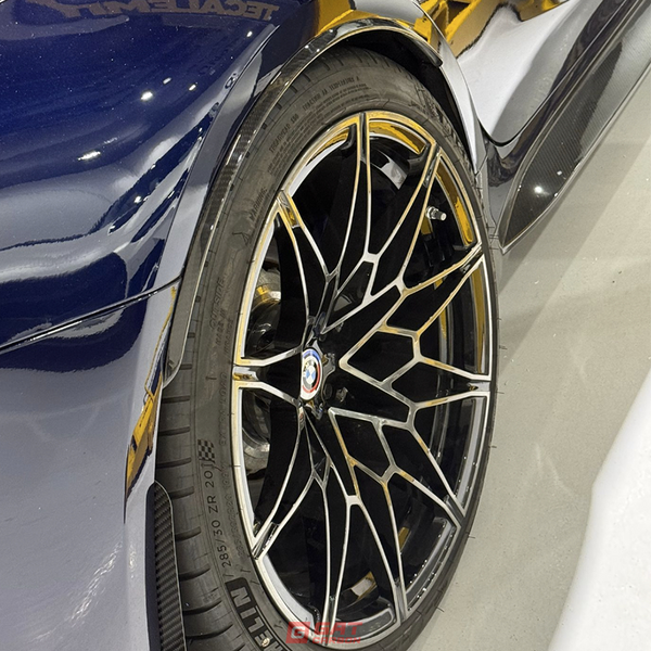 Dry Carbon Fiber Rear Wheel Arch Extension Set For G80G81M3