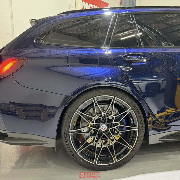 Dry Carbon Fiber Rear Wheel Arch Extension Set For G80G81M3