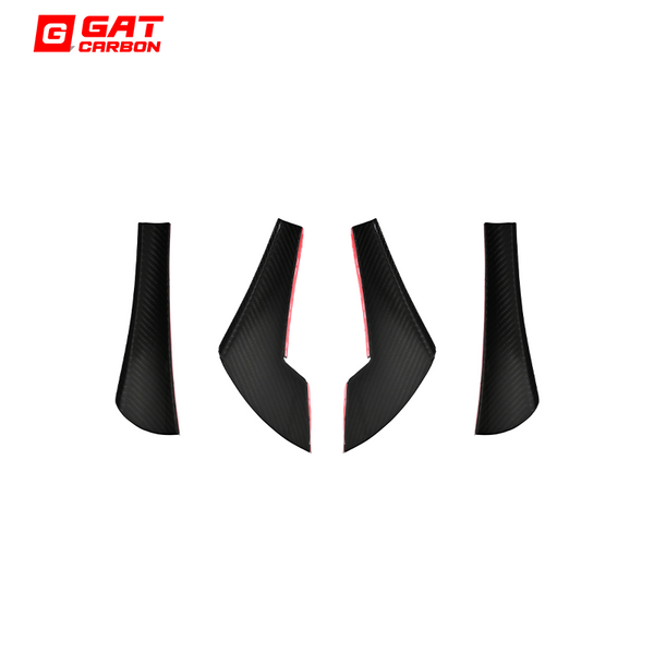 Dry Carbon Fiber Canard Set Ver Style For BMW G80 M3 G82 G83 M4 2021+ 4pcs/set