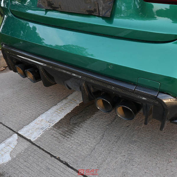 Dry Carbon Fiber Rear Diffuser For BMW G80 M3 G82 M4 3D Style
