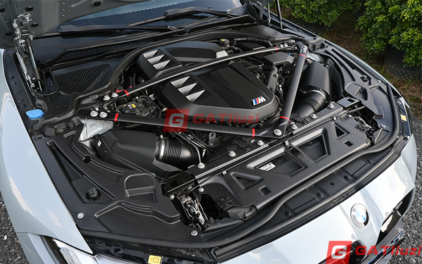 Dry Carbon Fiber Engine Bay Cooling Shroud For BMW M2 G87 M3 G80 M4 G82 G83 2021+