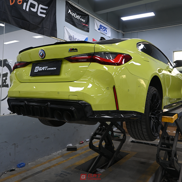 Dry Carbon Fiber Rear Diffuser R44 Style For G80 M3 G82 M4