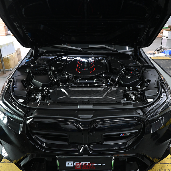 For BMW G90 M5 2023+ Carbon Fiber Engine Cover