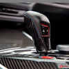 Dry Carbon Fiber Gear Shift Cover For BMW M2 M3 M4/X3M X4M X5M X6M Lci/XM Gear Selector Cover Knob Trim