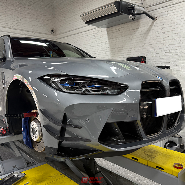 Dry Carbon Fiber Canard Set For BMW G80 M3 G82 G83 M4 2021+ 4pcs/set