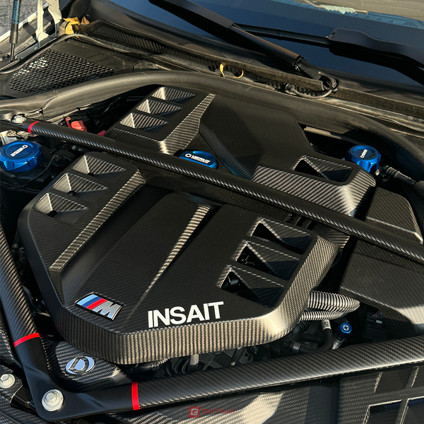 For BMW G87 M2 2023+ G80 M3 G82 M4 2021+ Dry Carbon Fiber Engine Cover