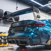 For BMW M2 M3 M4 G87 G80 G82 Dry Carbon Fiber Ver Style Rear Spoiler