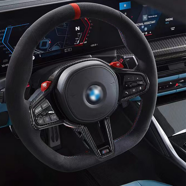 For BMW G80 M3 G82 M4 Carbon Fiber Steering Wheel Old Upgrade 2025M4New Customized