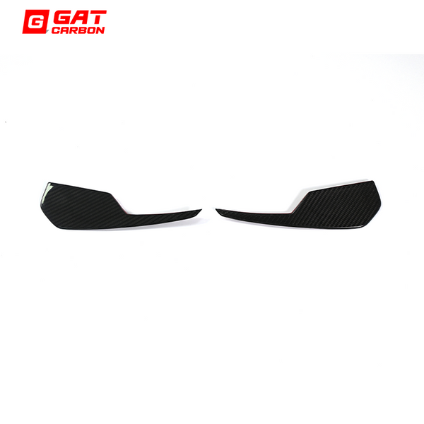 Dry Carbon Fiber Canard Set For BMW M3 M4 G80 G82 G83 2021+ 3D Style 2pcs