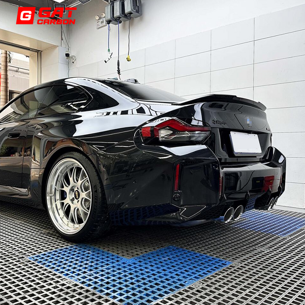 Dry Carbon Fiber Rear Spoiler 3d Style Trunk Spoiler For BMW 2 Series G42 G87 M2