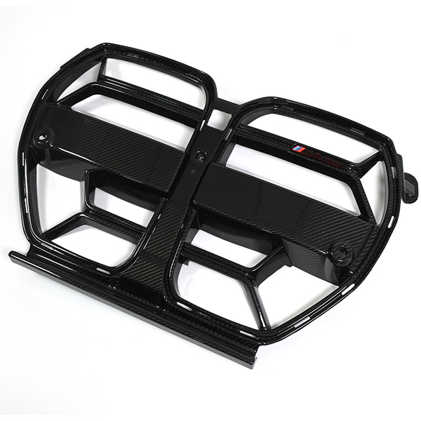Dry Carbon Fiber Front Grille CLS Style For BMW M3 M4 G80 G82 G83 2021+