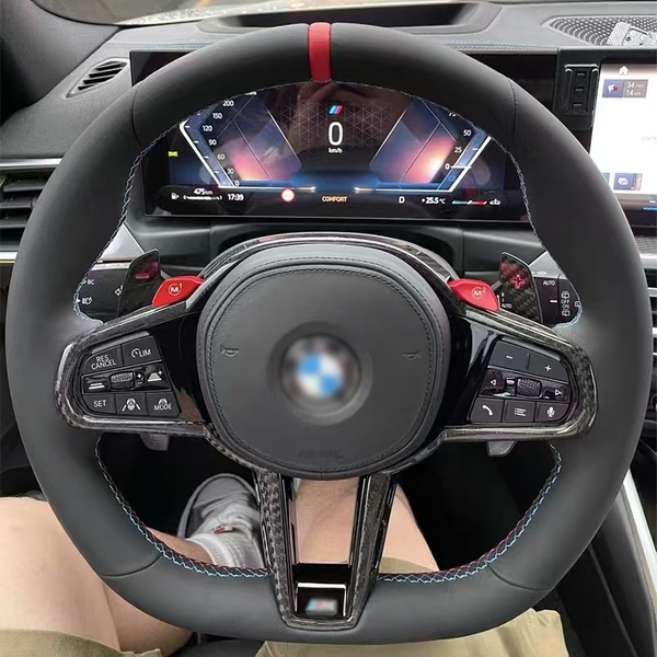 For BMW G80 M3 G82 M4 Carbon Fiber Steering Wheel Old Upgrade 2025M4New Customized